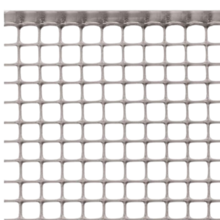 ROLLO MALLA CUADRADA REFORZADA GRIS
