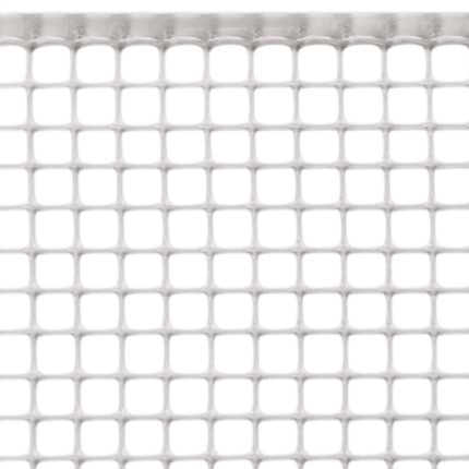 ROLLO MALLA CUADRADA REFORZADA BLANCO