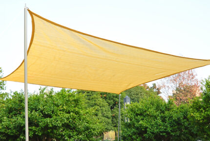 TOLDO VELA CUADRADO POLIESTER (ARENA)